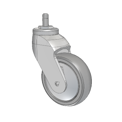 Tango Grip Ring Caster with 100 x 32 TPR (80a) Wheel