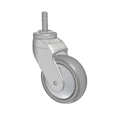 Tango Grip Ring Caster with 100 x 32 TPR (80a) Wheel