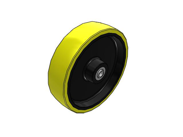 PF Wheels 12 x 3 with Precision Ball Bearing