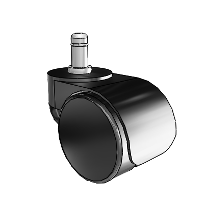 Chair Grip Ring Swivel Caster with 2.1653 Wheel