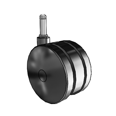 Ultima Grip Ring Swivel Caster with 3.937 Wheel