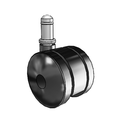Ultima Grip Ring Swivel Caster with 1.9685 Wheel