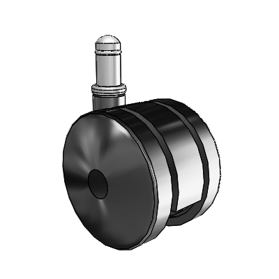 Ultima Grip Ring Swivel Caster with 2.3622 Wheel