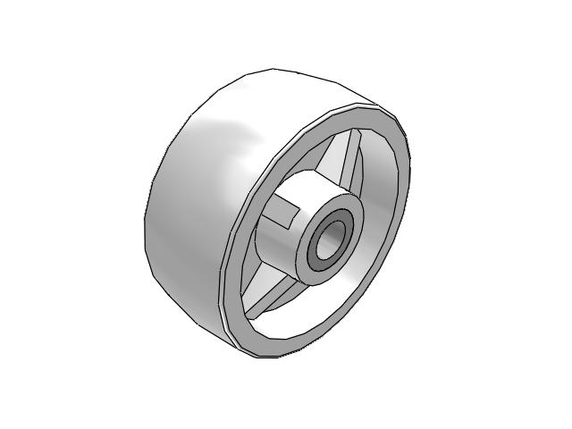 RW Wheels 5 x 2 with Roller Bearing