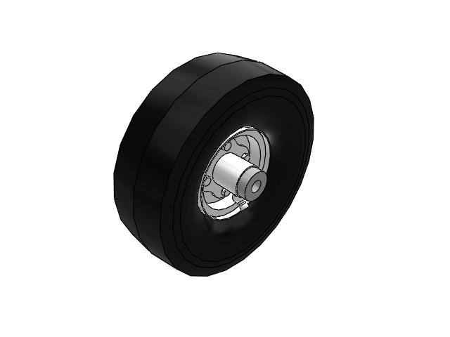 SO Pneumatic Hand Truck 10.5 Wheel with Ball Bearing