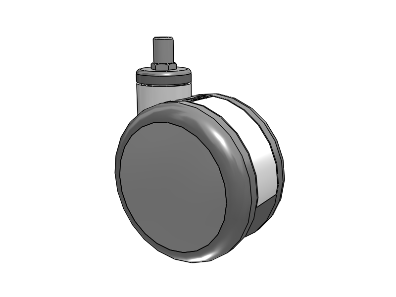 Twin-Med TM Caster with 5 x 3 Wheel