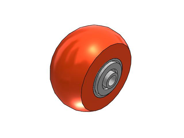 UA Wheels 4 x 2 with Precision Ball Bearing