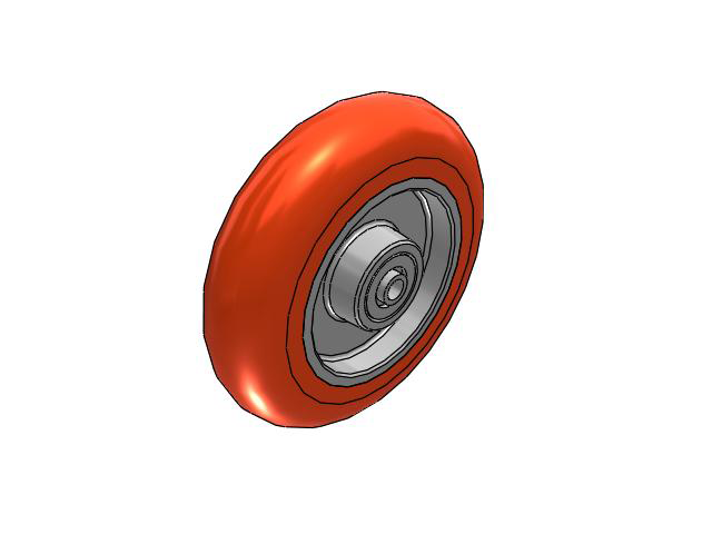 UA Wheels 8 x 2 with Precision Ball Bearing