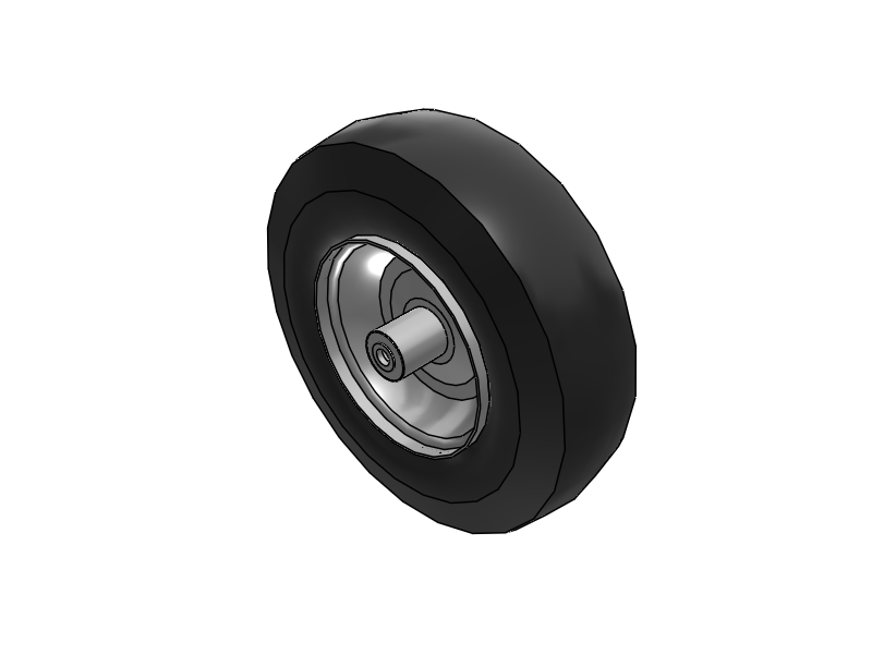 Pneumatic 4.10/3.50-6 12 x 4.1 Wheel with Precision Ball Bearing