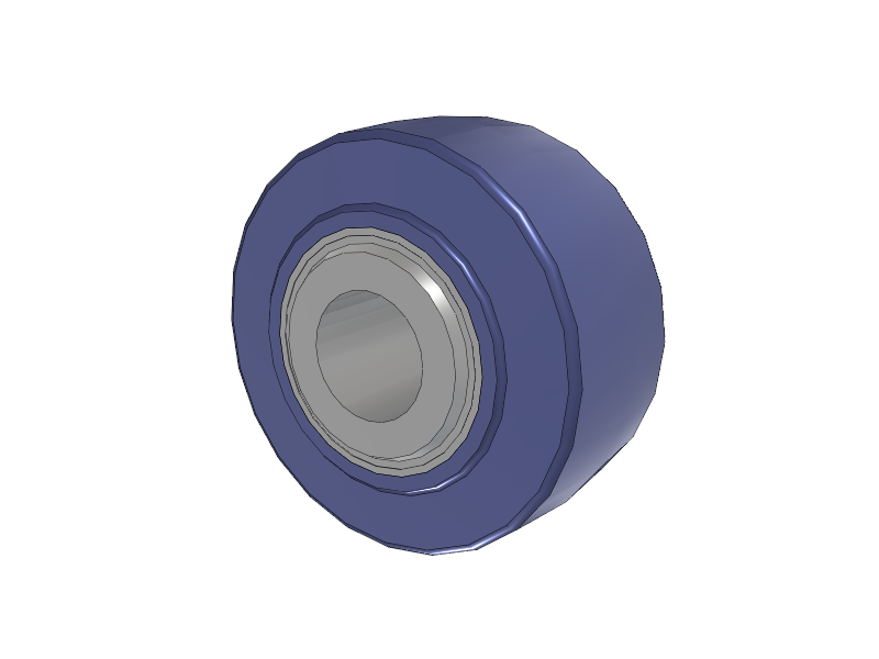 HydroTech 4 x 2 Wheel with Plain Bearing
