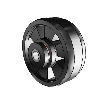 Maxim Thermoplastic Compound 4 x 1.5 Wheel with Bronze Bearing