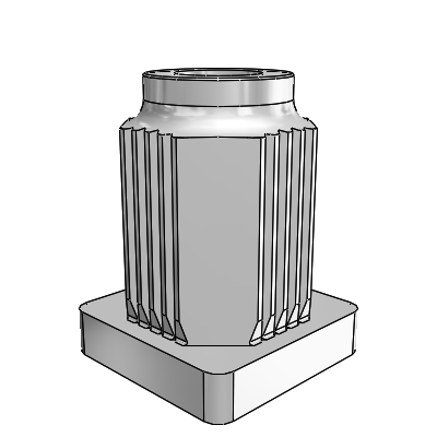 Polyethylene Square Tube Sockets
