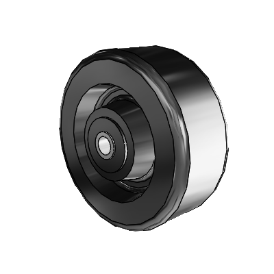 Phenolic Phenolic Resin 5 x 2 Wheel with Roller Bearing
