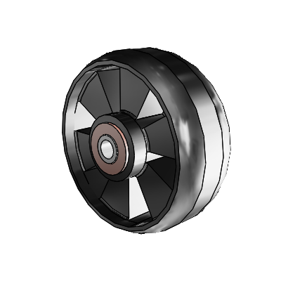 Maxim Thermoplastic Compound 5 x 2 Wheel with Bronze Bearing