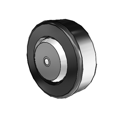 Phenolic Phenolic Resin 6 x 2 Wheel with Roller Bearing