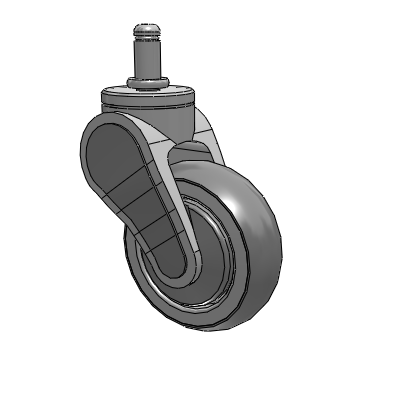 Avant Grip Ring Stem Swivel Caster with 3 x 1 QuikStart Wheel