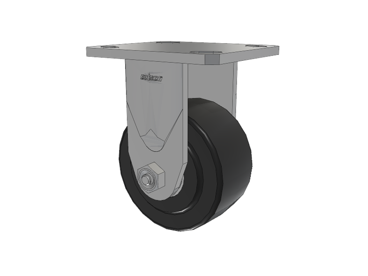 Defender D4 Series Stainless Steel Casters Stainless Steel Top Plate Rigid with 4 Commander HD Wheel