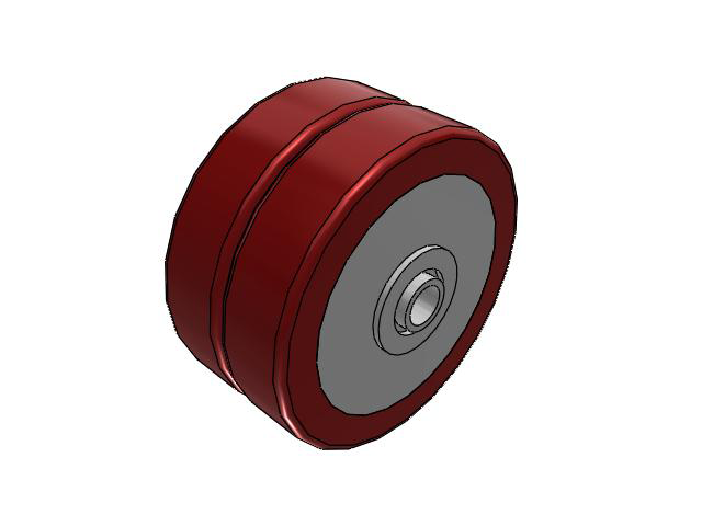 EZ Wheels 6 x 3 with Precision Ball Bearing