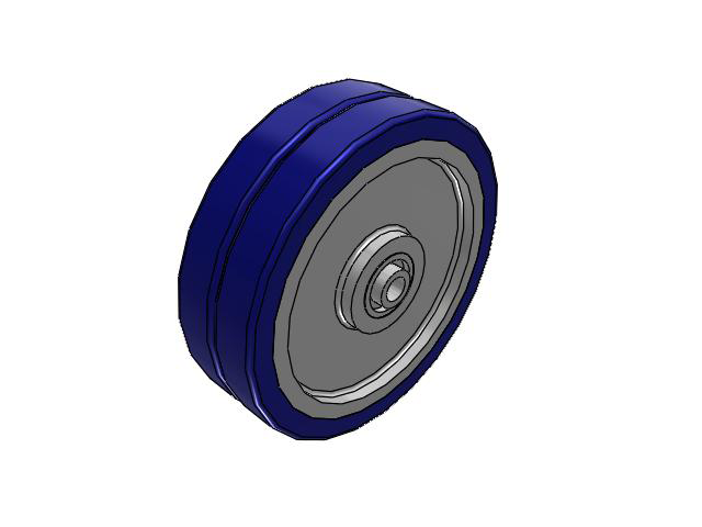EZ Wheels 10 x 3 with Precision Ball Bearing