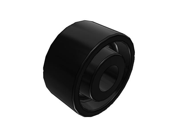 FM Ductile Iron 6 x 3 Wheel with Plain Bore Bearing