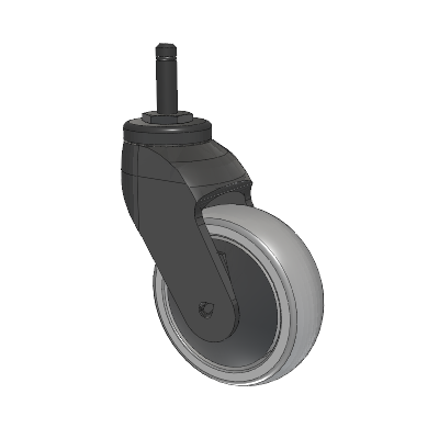 Tango Grip Ring Caster with 100 x 32 TPU (80a) Wheel