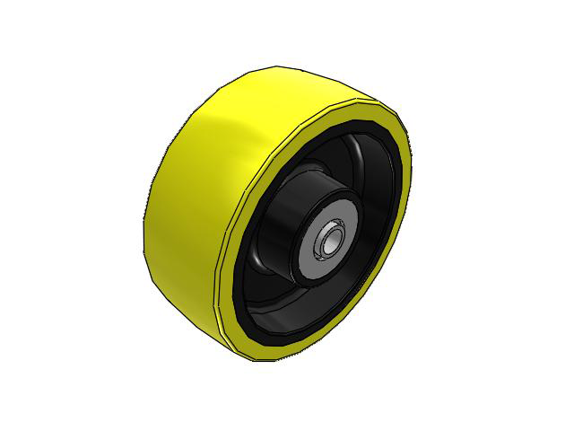 PF Wheels 8 x 3 with Precision Ball Bearing