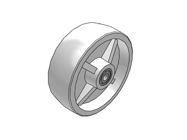 RW Wheels 6 x 2 with Roller Bearing