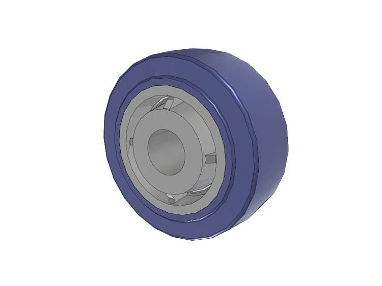 HydroTech 5 x 2 Wheel with Plain Bearing