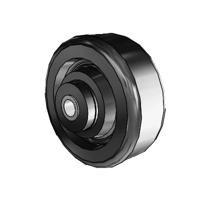 Phenolic Phenolic Resin 4 x 1.5 Wheel with Roller Bearing