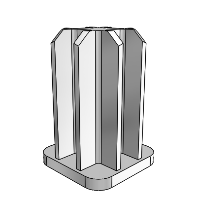 Reinforced Thermoplastic Square Tube Sockets