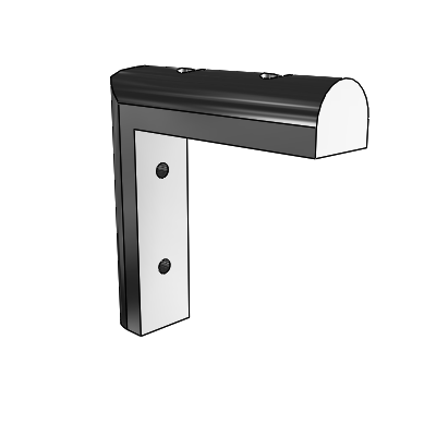 B-8, B-10, B-12 Black Bumper