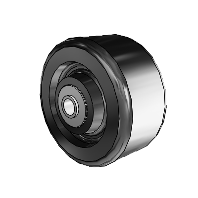 Phenolic Phenolic Resin 4 x 2 Wheel with Pedestal Precision Ball Bearing