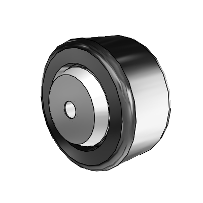 Phenolic Phenolic Resin 4 x 2 Wheel with Pedestal Precision Ball Bearing