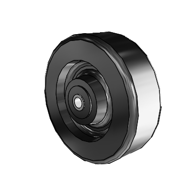 Phenolic Phenolic Resin 6 x 2 Wheel with Roller Bearing