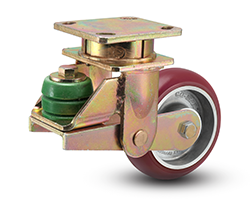 Spring Loaded Kingpinless Casters