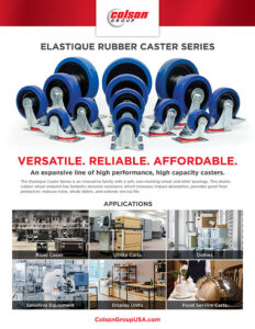 Colson Group Blue Elastique Casters