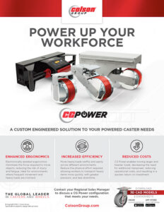 CG Power - motorized material handling