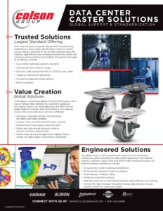 Date center caster solutions