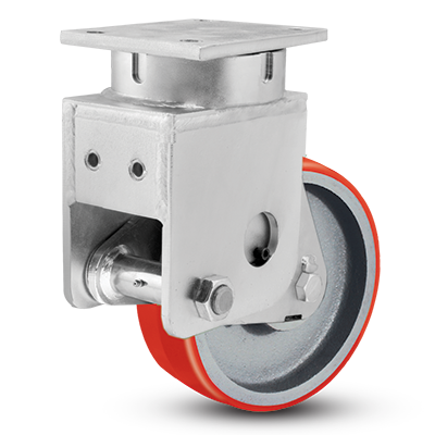 S610 Spring-Loaded Kingpinless Casters