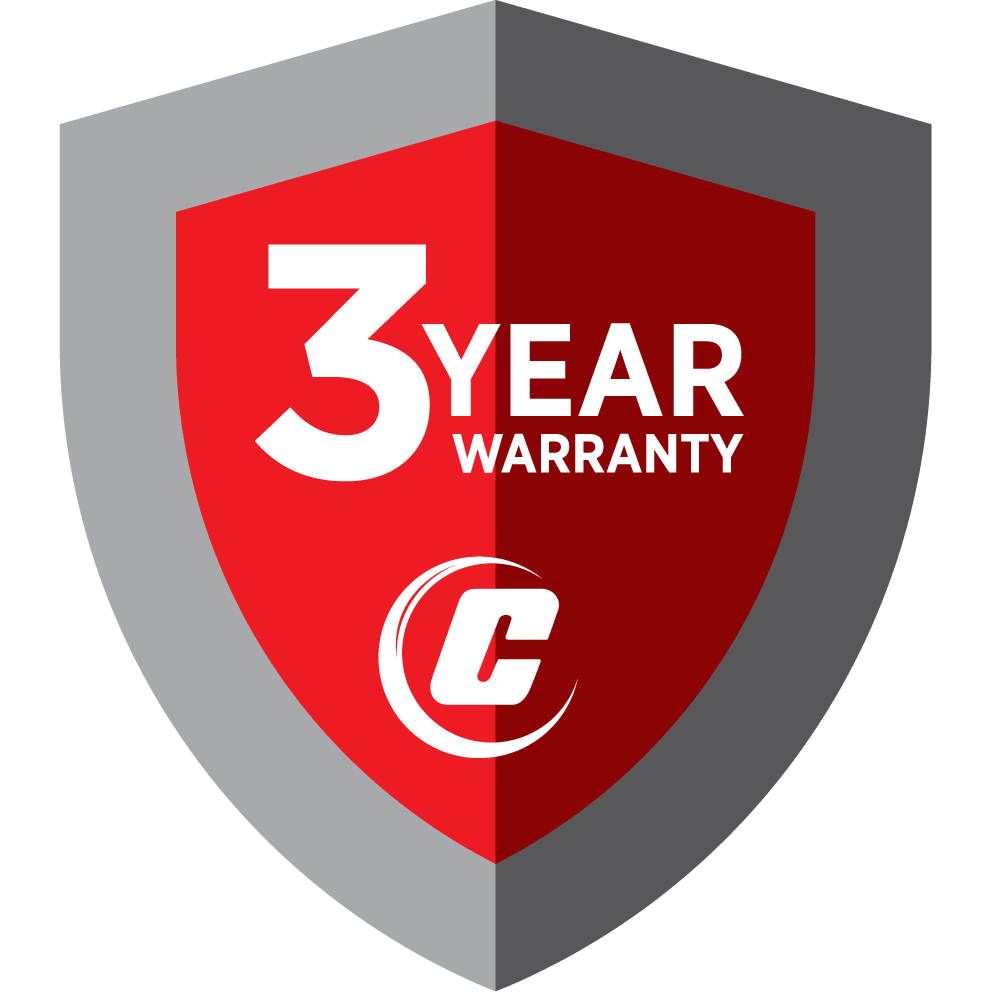3 Year Warranty
