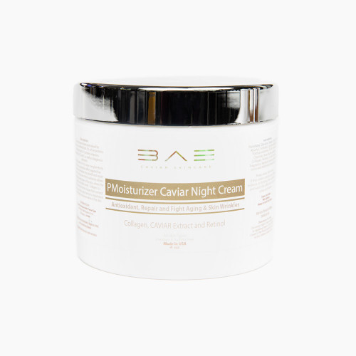 Antioxidant, Repair and Fight Aging & Skin Wrinkles

With Collagen, CAVIAR Extract and Retinol. This formula helps boost collagen production (reducing wrinkles and preventing fine lines), speed cell turnover (evening out discoloration and brightening skin tone) and unclog pores (making them look smaller and reducing acne).