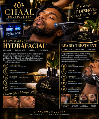 Gentlemens HydraFacial and Beard Treatment