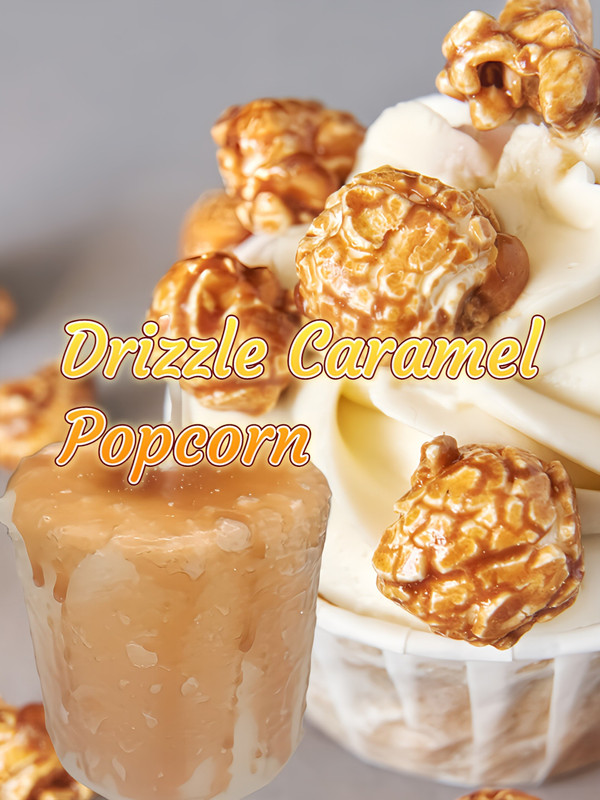 Drizzle Caramel Popcorn Mini Candle