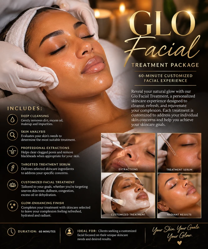 GLO FACIAL TREATMENT PACKAGE