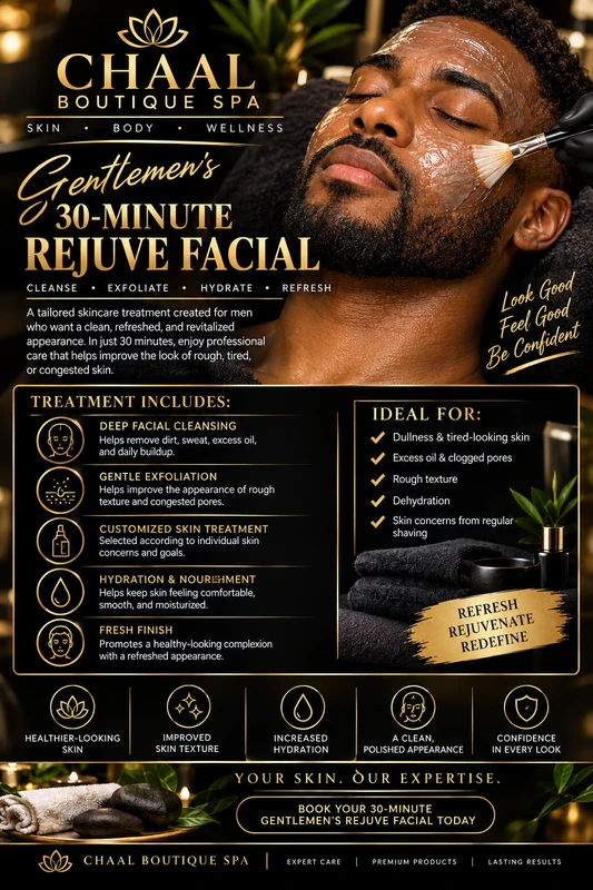 GENTS 30MIN REJUVE FACIAL