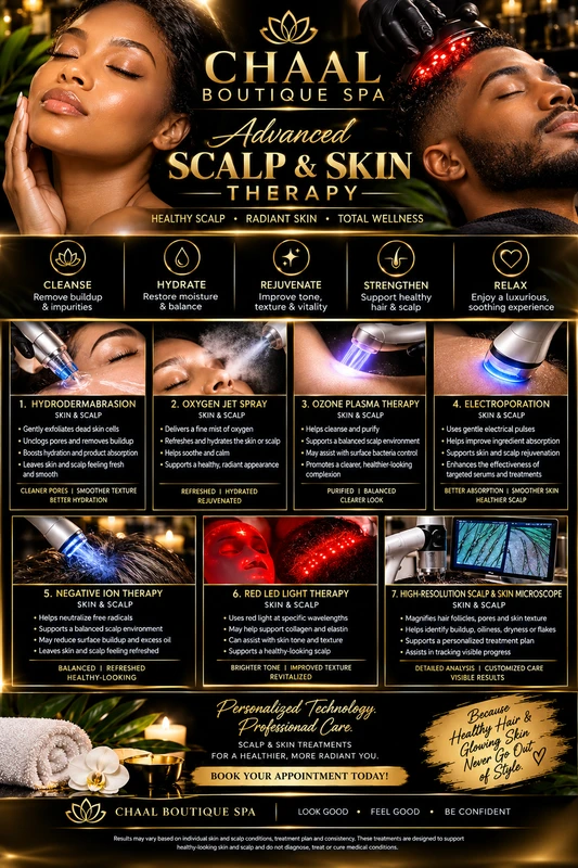 ADVANCED SCALP & SKIN THERAPY SESSION