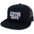 DBK STACHE MULLET MOTO 2FIFTY HAT BLACK