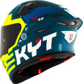 KYT TT-Revo Fuselage Matte Yellow Helmet