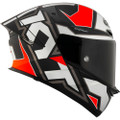 KYT TT-Revo Electron Matte Grey Red Helmet
