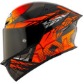 KYT TT-Revo Combustion Orange Matte Helmet